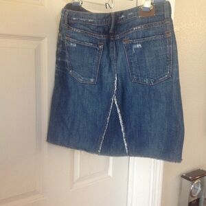Banana Republic Blue Denim Skirt